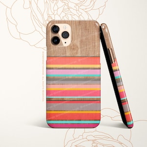 iPhone 16 Case iPhone 15 iPhone 14 Case iPhone 12 Case Wood Stripes iPhone 11 Pro Case iPhone 11 Pro Max Case  iPhone XS Max I122