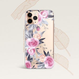 iPhone 16 Case iPhone 15 Case iPhone 14 Case iPhone 13 Case iPhone 12 Case Floral iPhone 11 Pro Case Clear Rubber Case U8