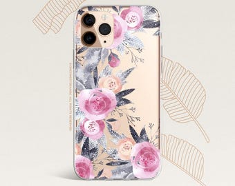 iPhone 16 Case iPhone 15 Case iPhone 14 Case iPhone 13 Case iPhone 12 Case Floral iPhone 11 Pro Case Clear Rubber Case U8