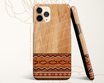 iPhone 15 iPhone 14 Case iPhone 12 Case Geometric Wood Print iPhone 11 Pro Case iPhone 11 Pro Max Case iPhone XS Case iPhone XS Max Case N11