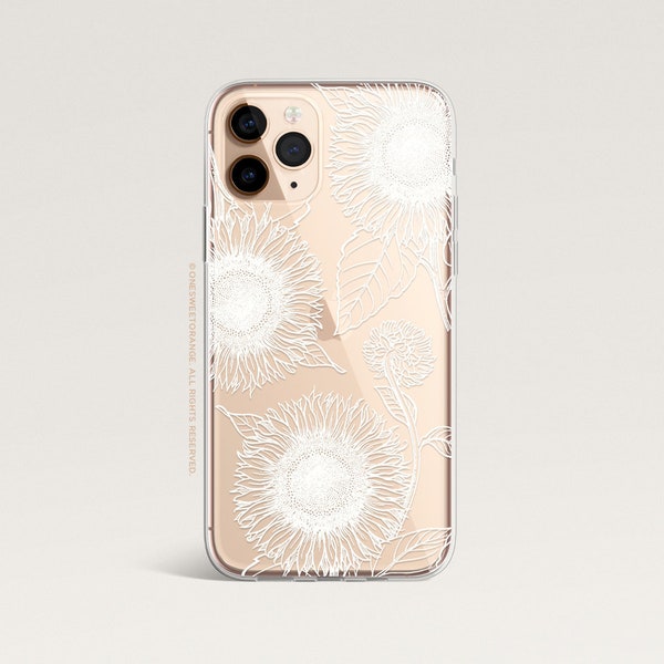 iPhone 15 Case iPhone 14 Case iPhone 12 Case Sunflower iPhone 11 Pro Case Clear Rubber iPhone 11 Pro Max     iPhone 8 Case U239