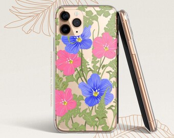 iPhone 16 Case iPhone 15 Case iPhone 14 Case iPhone 13 Case iPhone 12 Case Floral iPhone 11 Pro Case Clear Rubber Case U510
