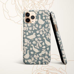 iPhone 16 Case iPhone 15 iPhone 14 Case iPhone 12 Case Fl oral Duck iPhone 11 Pro Case iPhone 11 Pro Max Case  iPhone XS Max Case F56