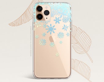 iPhone 15 Case iPhone 14 Case iPhone 13 Case iPhone 12 Case Snowflake iPhone 11 Pro Case Clear Rubber iPhone 11 Pro Max Case    H15
