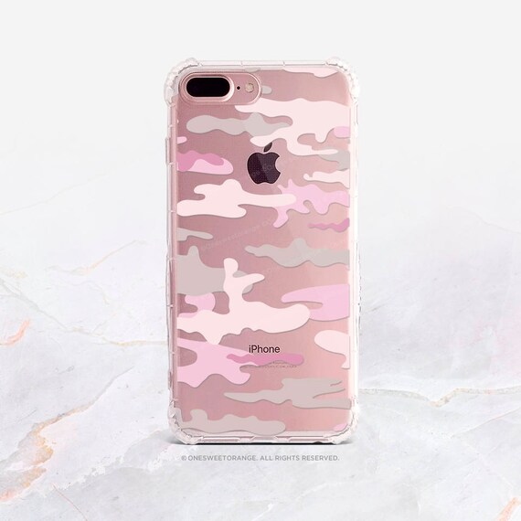 Iphone 11 Case Camo Iphone 11 Pro Case Clear Rubber Iphone 11 Etsy
