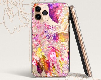 iPhone 16 Case iPhone 15 Case iPhone 14 Case iPhone 13 Case iPhone 12 Case Floral iPhone 11 Pro Case Clear Rubber Case U229