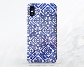 iPhone 15 iPhone 14 Case iPhone 12 Case Portuguese Tile iPhone 11 Pro Case iPhone 11 Pro Max Case iPhone XS Case iPhone XS Max  F19