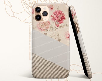 iPhone 16 Case iPhone 15 iPhone 14 Case iPhone 12 Case Vintage Floral iPhone 11 Pro Case iPhone 11 Pro Max Case  iPhone XS Max  V61