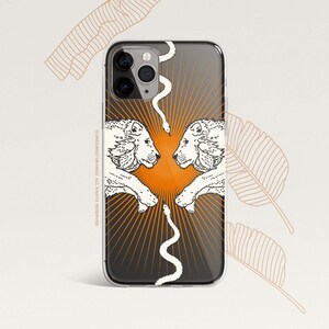 iPhone 16 Case iPhone 15 Case iPhone 14 Case iPhone 13 Case iPhone 12 Case Lion Sun iPhone 11 Pro Case Clear Rubber Case U40
