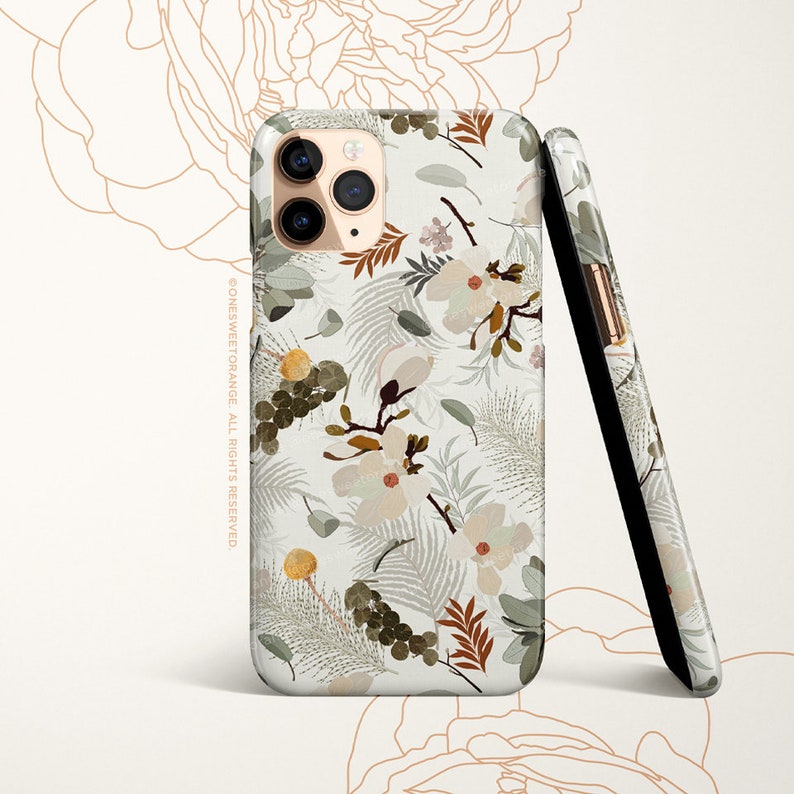 iPhone 15 iPhone 14 Case iPhone 12 Case Magnolia iPhone 11 Pro Case iPhone 11 Pro Max Case iPhone XS Case iPhone XS Max Case T56 image 1