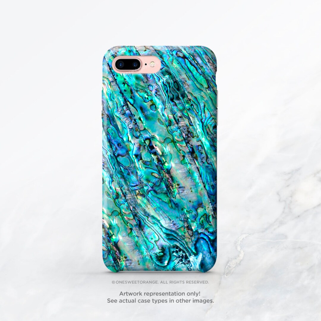 IPhone 15 iPhone 14 Case iPhone 12 Case Abalone Print iPhone 11 Pro Case iPhone 11 Pro Max Case