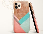 iPhone 16 Case iPhone 15 iPhone 14 Case iPhone 12 Case Wood Geometric iPhone 11 Pro Case iPhone 11 Pro Max Case  iPhone XS Max  I61
