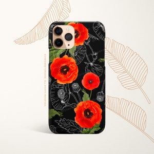 iPhone 16 Case iPhone 15 iPhone 14 Case iPhone 12 Case Poppy iPhone 11 Pro Case iPhone 11 Pro Max Case  iPhone XS Max Case I30