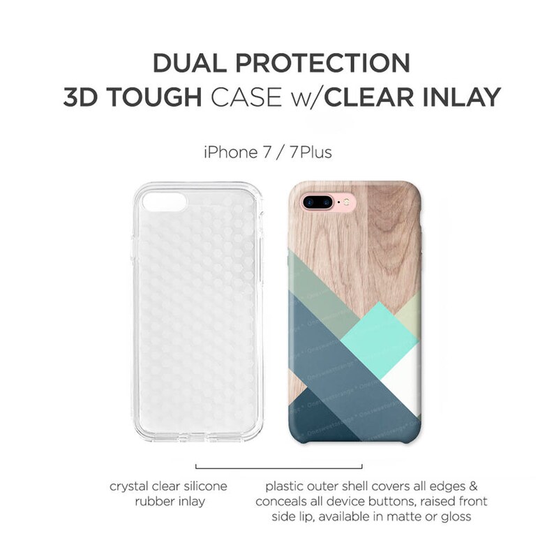 iPhone 15 iPhone 14 Case iPhone 12 Case Wood Geometric iPhone 11 Pro Case iPhone 11 Pro Max Case iPhone XS Case iPhone XS Max T206 image 2