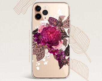 iPhone 15 Case iPhone 14 Case iPhone 13 Case iPhone 12 Case Peony iPhone 11 Pro Case Clear Rubber iPhone 11 Pro Max Case     U341