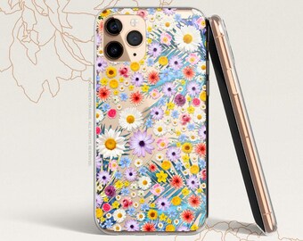 iPhone 16 Case iPhone 15 Case iPhone 14 Case iPhone 13 Case iPhone 12 Case Floral iPhone 11 Pro Case Clear Rubber Case U226