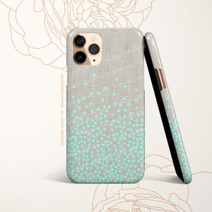 iPhone 16 Case iPhone 15 iPhone 14 Case iPhone 12 Case Linen Polka Dots iPhone 11 Pro Case iPhone 11 Pro Max Case iPhone XS Max C37