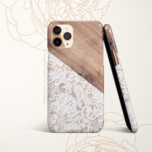 iPhone 16 Case iPhone 15 iPhone 14 Case iPhone 12 Case Wood Lace iPhone 11 Pro Case iPhone 11 Pro Max Case iPhone XS Max Case T184