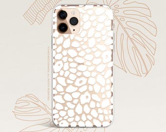 iPhone 16 Case iPhone 15 Case iPhone 14 Case iPhone 13 Case iPhone 12 Case Leopard Animal Print iPhone 11 Pro Case Clear Case U423
