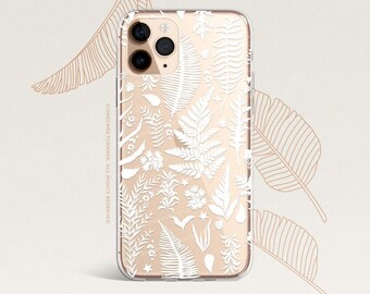 iPhone 16 Case iPhone 15 Case iPhone 14 Case iPhone 13 Case iPhone 12 Case Fern iPhone 11 Pro Case Clear Rubber Case U562