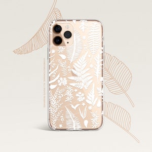 iPhone 15 Case iPhone 14 Case iPhone 13 Case iPhone 12 Case Fern iPhone 11 Pro Case Clear Rubber iPhone 11 Pro Max Case U562