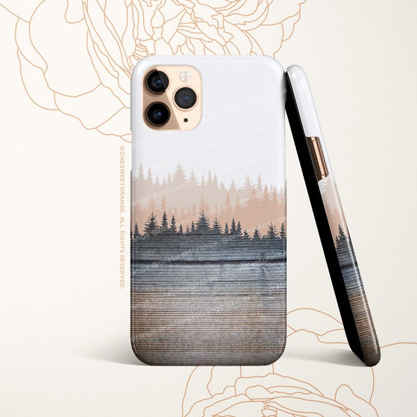 iPhone 15 iPhone 14 Case iPhone 12 Case Wood Forest iPhone 11 Pro Case iPhone 11 Pro Max Case iPhone XS Case iPhone XS Max T148