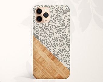 iPhone 16 Case iPhone 15 iPhone 14 Case iPhone 12 Case Wood Floral iPhone 11 Pro Case iPhone 11 Pro Max Case iPhone XS Max Case I113