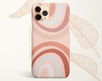 iPhone 16 Case iPhone 15 iPhone 14 Case iPhone 12 Case Rainbow Line Art iPhone 11 Pro Case iPhone 11 Pro Max Case  iPhone XS Max R58