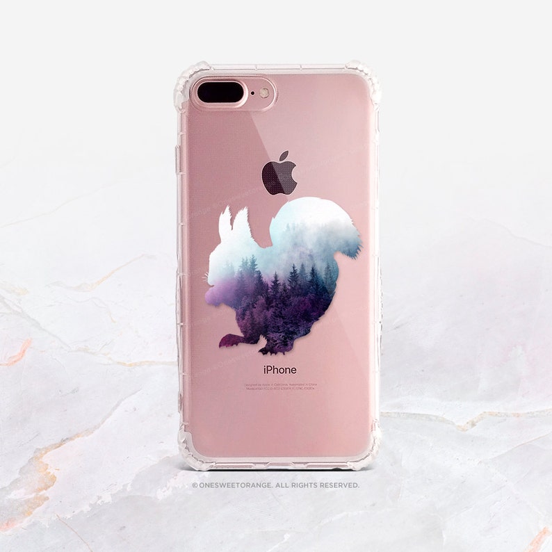 iPhone 12 Case Squirrel iPhone 11 Pro Case Clear Rubber iPhone 11 Pro Max Case iPhone XS iPhone XS Max iPhone XR iPhone X iPhone 8 Case U213