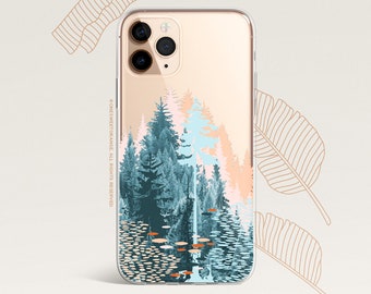 iPhone 15 Case iPhone 14 Case iPhone 12 Case Forest iPhone 11 Pro Case Clear Rubber iPhone 11 Pro Max Case     iPhone 8 Case U259