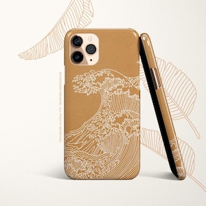 iPhone 16 Case iPhone 15 iPhone 14 Case iPhone 12 Case Japanese Big Wave iPhone 11 Pro Case iPhone 11 Pro Max Case  iPhone XS Max Case F26
