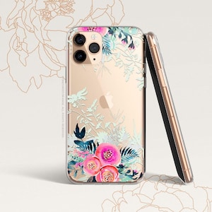 iPhone 16 Case iPhone 15 Case iPhone 14 Case iPhone 13 Case iPhone 12 Case Floral iPhone 11 Pro Case Clear Rubber Case U51