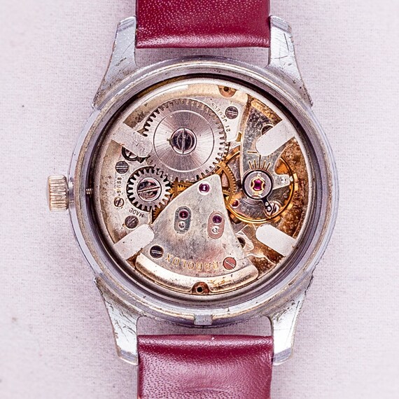 edel Herrenuhr, Barolux Uhr, Schweizer Herren Uhr, mechanische Herrenuhr, Vintage Herrenuhr 50er Jahre, Leder Herrenuhr, echte Vintage Uhren edel Herrenuhr, Barolux Uhr, Schweizer Herren Uhr, mechanische Herrenuhr, Vintage Herrenuhr 50er Jahre, Leder Herrenuhr, echte Vintage Uhren