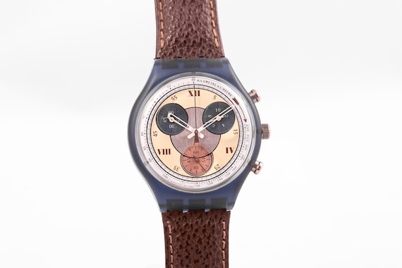 Swatch vintage chronograph,vintage swatch,swatch a