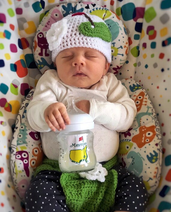 Baby Golf Beanie Baby Girl Golf Knit Hat Crochet Golf Hat Etsy