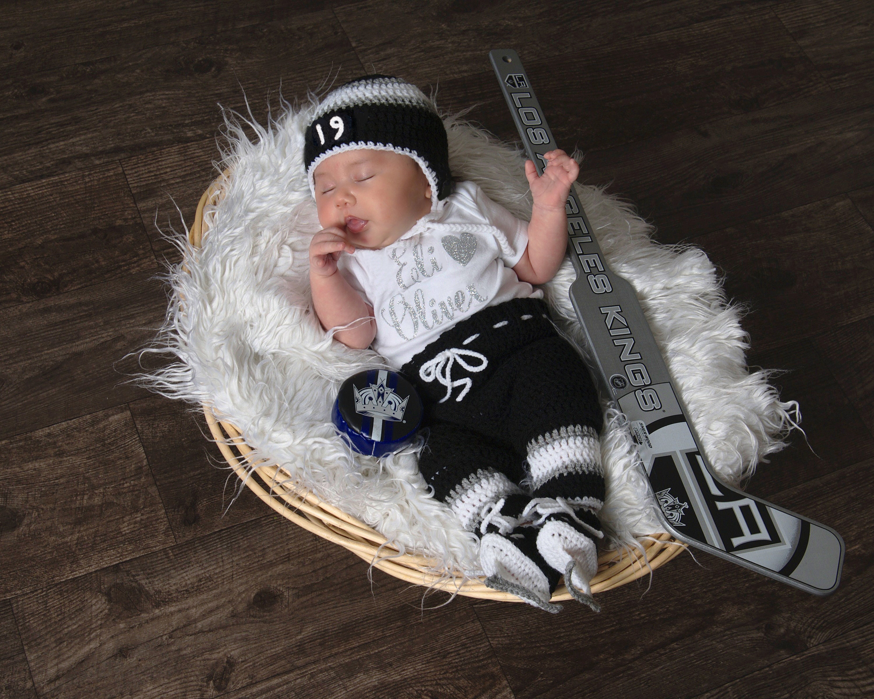 HOCKEY BABY BOY Clothes Crochet Baby Hockey Skates Newborn Etsy
