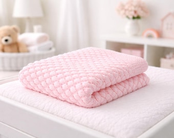 Knitting Baby Bubble Blanket Pattern PDF Small, Medium, Large Afghan, 8 Ply Wool Yarn