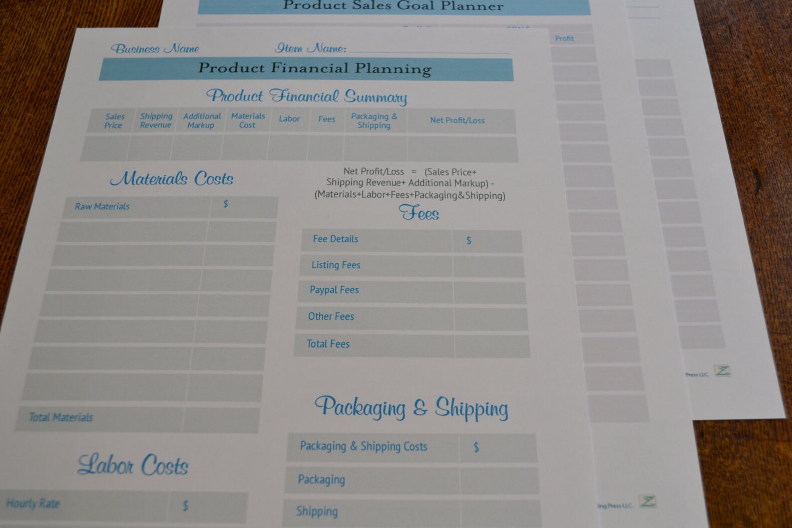 Etsy Seller Business Organizer Printables Product Planning Etsy