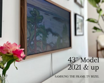 Samsung Frame TV Handmade Real Wood Bezel - 43&#39;&#39; Model