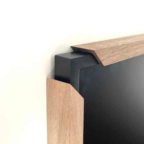 Samsung Frame TV Handmade Real Wood Bezel 55 Model Etsy