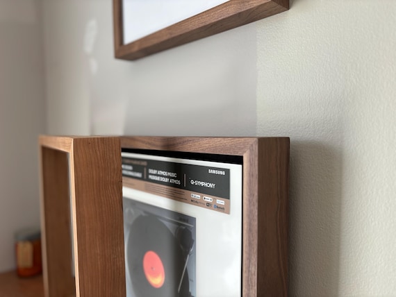 Samsung Music Frame LS60D Bluetoothスピーカー用リアルウッドベゼル