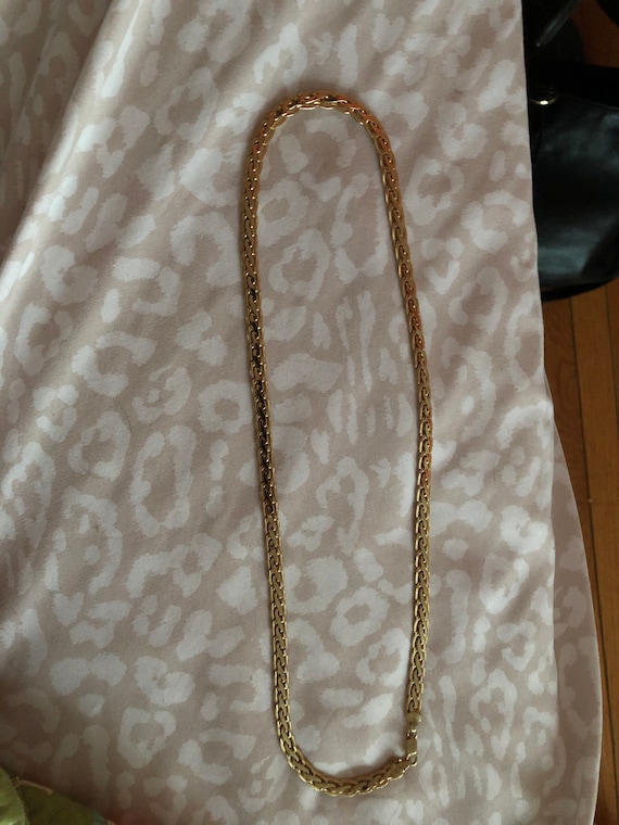 Mainers figure 8 chain 20” gold link