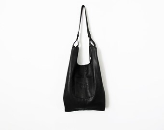 leather sack bag