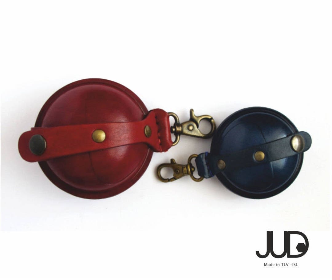 Leather Change Purse Ball Shape Leather Coin Purse SALE Clutch Wallet ...