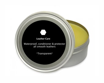 Transparent LEATHER CARE Natural leather conditioner leather balm leather oil leather wax leather preservative handmade balm leather care