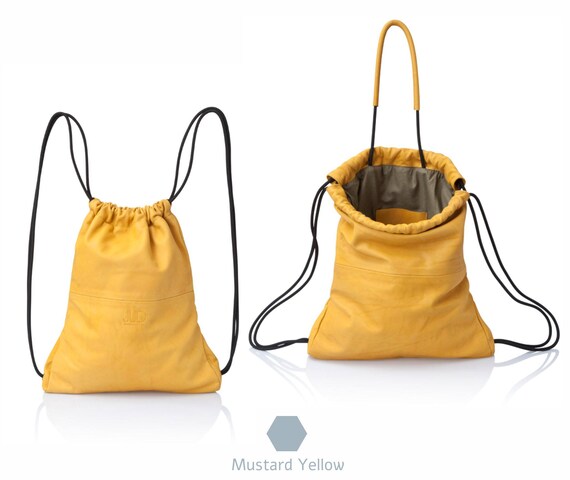 yellow mustard purse