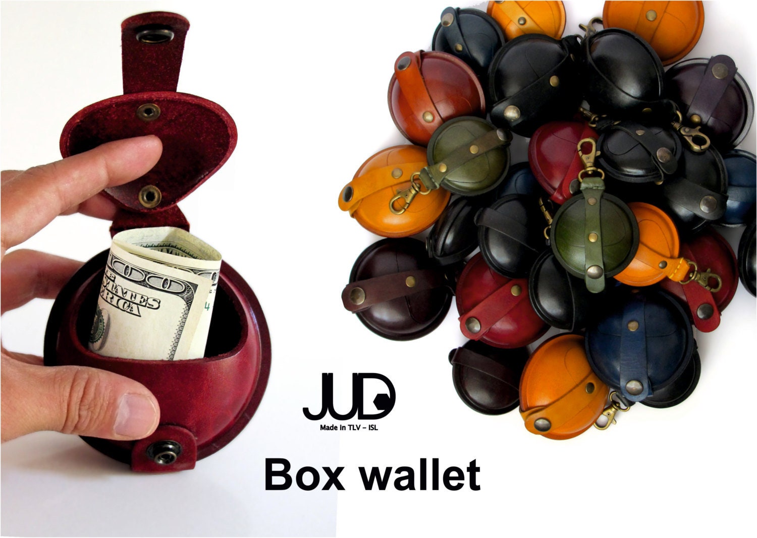 Buy Leather Purse Ball Shape Leather Wallet SALE Leather Clutch