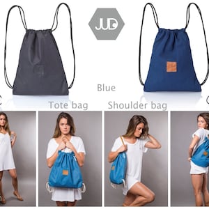 Sac à dos en denim bleu sac de voyage convertible VENTE sac d’école femmes sac à dos jeans sac à dos sac fourre-tout sac à dos en denim sac à dos slouchy