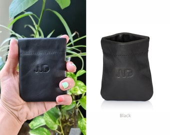 Conjunto de billetera de cuero monedero de bolsillo de moneda- monedero de cuero- bolsa de cuero suave- titular de la tarjeta cambio bolso hombres cartera de cuero llavero caso