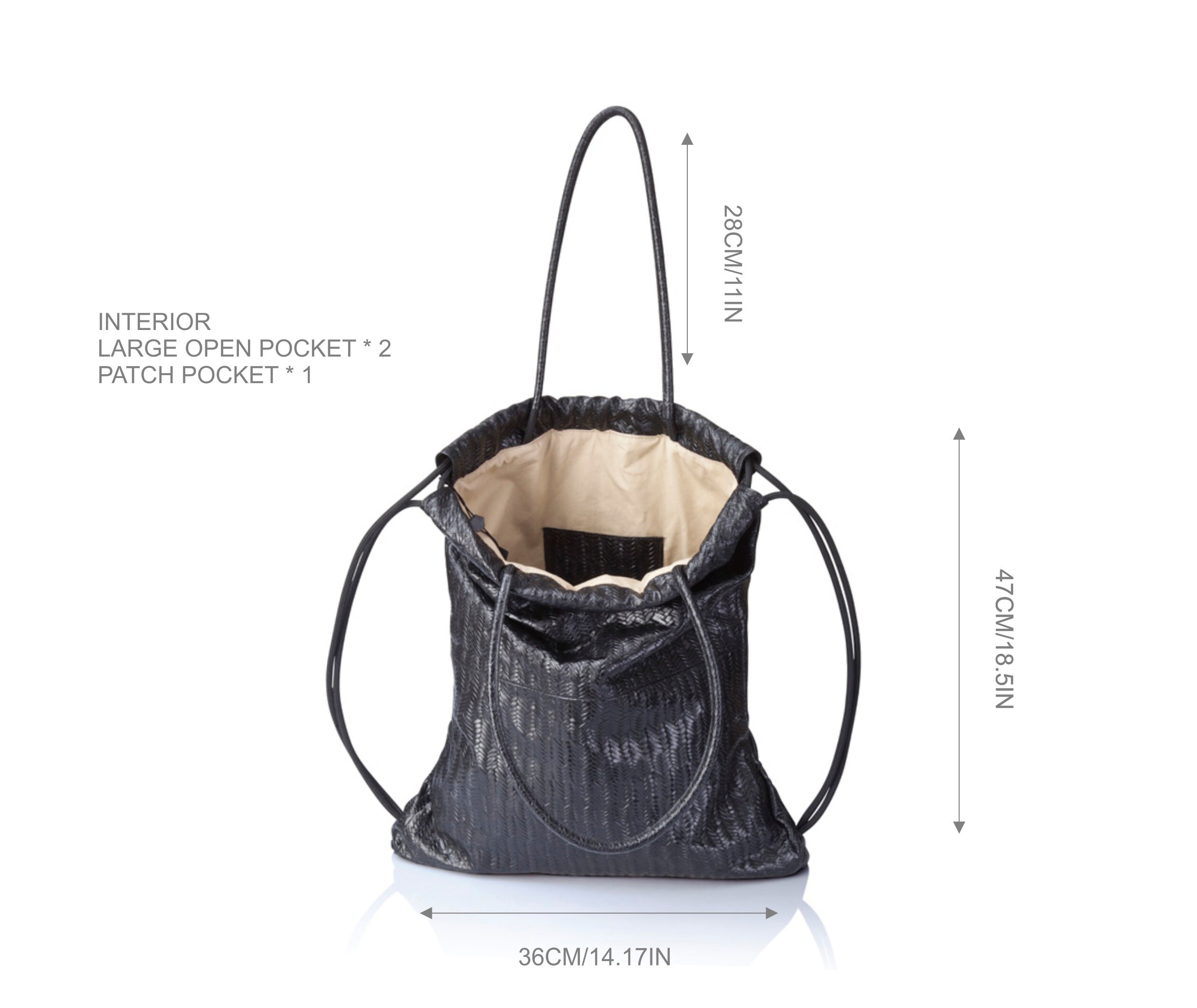 2513 T192 Leather backpack shoulder bag 2in1 handmade in Italy Black il_fullxfull.5221757261_ck16.jpg main image 2